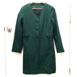 Banana Republic Green Top Coat
